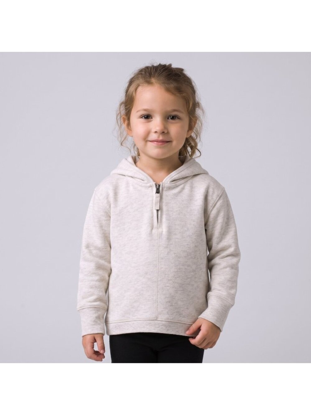 H&M L.O.G.G. Label of Graded Goods Heather Gray Hoodie Sweatshirt in size 4-6